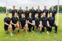 The North Walsham Vikings with their plaque for winning the title Picture: Richard Polley