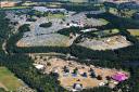 Stunning ariel pictures of Latitude festival have been revealed