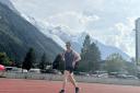 Mark Armstrong on a recent run in Chamonix