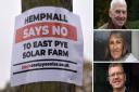 Villagers are divided over plans for the East Pye solar farm