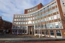 Security guards have been seen patrolling staff routes from their car parks to their offices in Surrey Street as part of its Safer Community Security Officers program