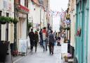 Staithe Street in Wells-next-the-Sea is one of Norfolk's prettiest streets.