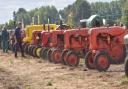 The auction of Billy Hammond's vintage farm machinery collection at Manor Farm in Aldborough