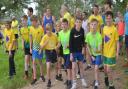 People young and old getting involved in the Cartwright 5k mental health fundraiser at Blickling parkrun