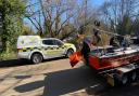 Hemsby Broads Rescue was called out to Horstead.