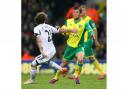 Norwich City midfielder Jonny Howson has had a full week's training after his long term back injury ahead of Tottenham's Premier League weekend visit. Picture by Paul Chesterton/Focus Images Ltd