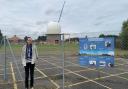 Hattie Hearn at the RAF Air Defence Radar Museum