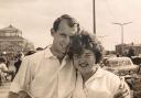 Ivor and Enid Gotts, of Sheringham, pictured together in Great Yarmouth, both died at aged 81.