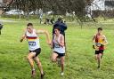 File photo of Henry Jonas, left, who won the Under 20 Men's 10km at the Norfolk County Cross Country Championship.