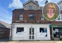 Mundesley pharmacy is under new management, inset Mundesley councillor Wendy Fredericks