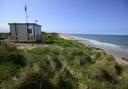 The Happsiburgh Coast Watch hut at Cart Gap Picture: Mark Bullimore