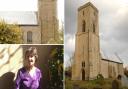 Sharrington's All Saints Church, and one of the church wardens, Pippa Long