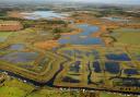 Flooding at the marshes around Hickling and Martham