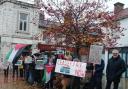 A peaceful protest calling for an end to the war in Gaza took place in Cromer on Saturday (November 18)