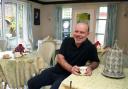 Paul Rogers is reopening The Folly Tearoom in Holt's Hoppers Yard this week