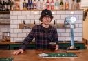 Co-owner Elliot Dransfield behind the bar at The Porters Arms in Aylsham Picture: Sonya Duncan