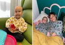 Cora Beecroft from North Walsham was diagnosed with leukaemia when she was three years old - and her brother James has now raised almost £700 for Young Lives vs Cancer