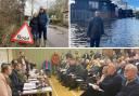 Hundreds of people from Norfolk's flood-hit Broads villages piled into a packed out hall in Hickling for a crisis meeting into flooding