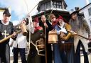 A ceremony is being held to mark the instillation of the first of a series of information boards at a historic Norfolk battle site in North Walsham