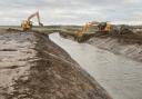 A project to restore Cley Harbour in north Norfolk to its former glory has reached another milestone