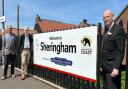 Bittern Line Community Rail contributes to Sheringham tourism with large-print signs