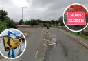 Roadworks are being carried out at the mini-roundabout on Norwich Road in Aylsham