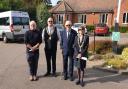 A Battle of Britain anniversary service was held at a Norfolk care home