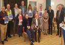 Cromer Poppy Appeal volunteers were  celebrated at two events