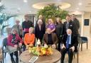 Father Howard blesses King's Court Care Home in Holt