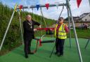 New inclusive swings for children have been installed in Cromer