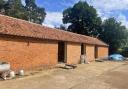 The barns set aside for the wellbeing hub