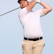 James Walker on the 17th at Royal Cromer