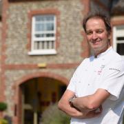 Michelin-starred chef Galton Blackiston at Morston Hall