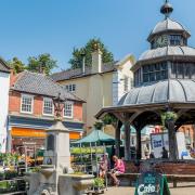 North Walsham High Street Heritage Action Zone. Looking towards the market place past the Market Cross.Image: North Norfolk District Council