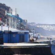 A view of the promenade at Cromer.