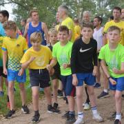 People young and old getting involved in the Cartwright 5k mental health fundraiser at Blickling parkrun