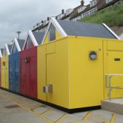 Sheringham east prom toilets which have won a national award for the second year running.