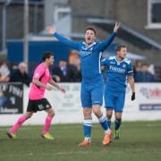 Lowestoft Town, blue, are not in action this evening. Picture: NICK BUTCHER