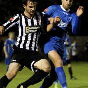 Matt Halliday, right, has been playing with some younger Wroxham team-mates of late. Picture: MARK BULLIMORE