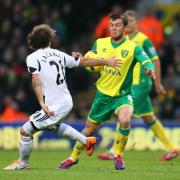 Norwich City midfielder Jonny Howson has had a full week's training after his long term back injury ahead of Tottenham's Premier League weekend visit. Picture by Paul Chesterton/Focus Images Ltd