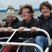 Youngsters enjoying a trip out organised by disability charity About With Friends. Picture: SUBMITTED