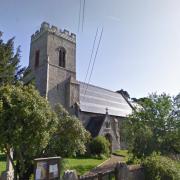 St Mary's church in Gunthorpe. The village is one of several currently in the Broadland constituency which could soon be moving to North Norfolk.