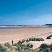 Holkham beach on the north Norfolk coast