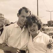 Ivor and Enid Gotts, of Sheringham, pictured together in Great Yarmouth, both died at aged 81.