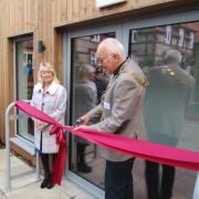 Carol Keable, St Andrew's headteacher, and Sheringham mayor Peter Ratcliffe at the opening of a new classroom at the school last year.