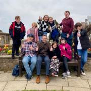 Duncan Baker, centre, is leading an inquiry into the life opportunities of young carers.