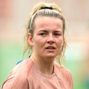 England's Lauren Hemp during a training session at St. George's Park, Burton-on-Trent, in June