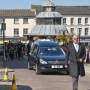 The funeral of Alfie Brown at North Walsham's St Nicholas’ Church , in Market Place, on Monday, September 4