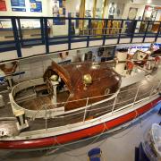 The HF Bailey Lifeboat in the Henry Blogg Museum