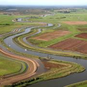 Flood warning issued for The River Bure during Storm Ciaran